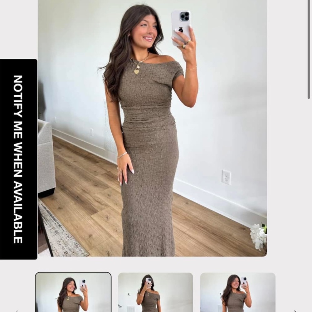 Two piece olive green skirt set. Brand new